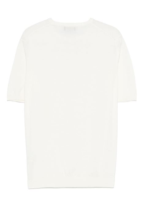 crew-neck t-shirt man ecù ROBERTO COLLINA | RB10021RB1002